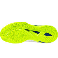 Mizuno zapatilla indoor hombre WAVE MIRAGE 5 vista trasera