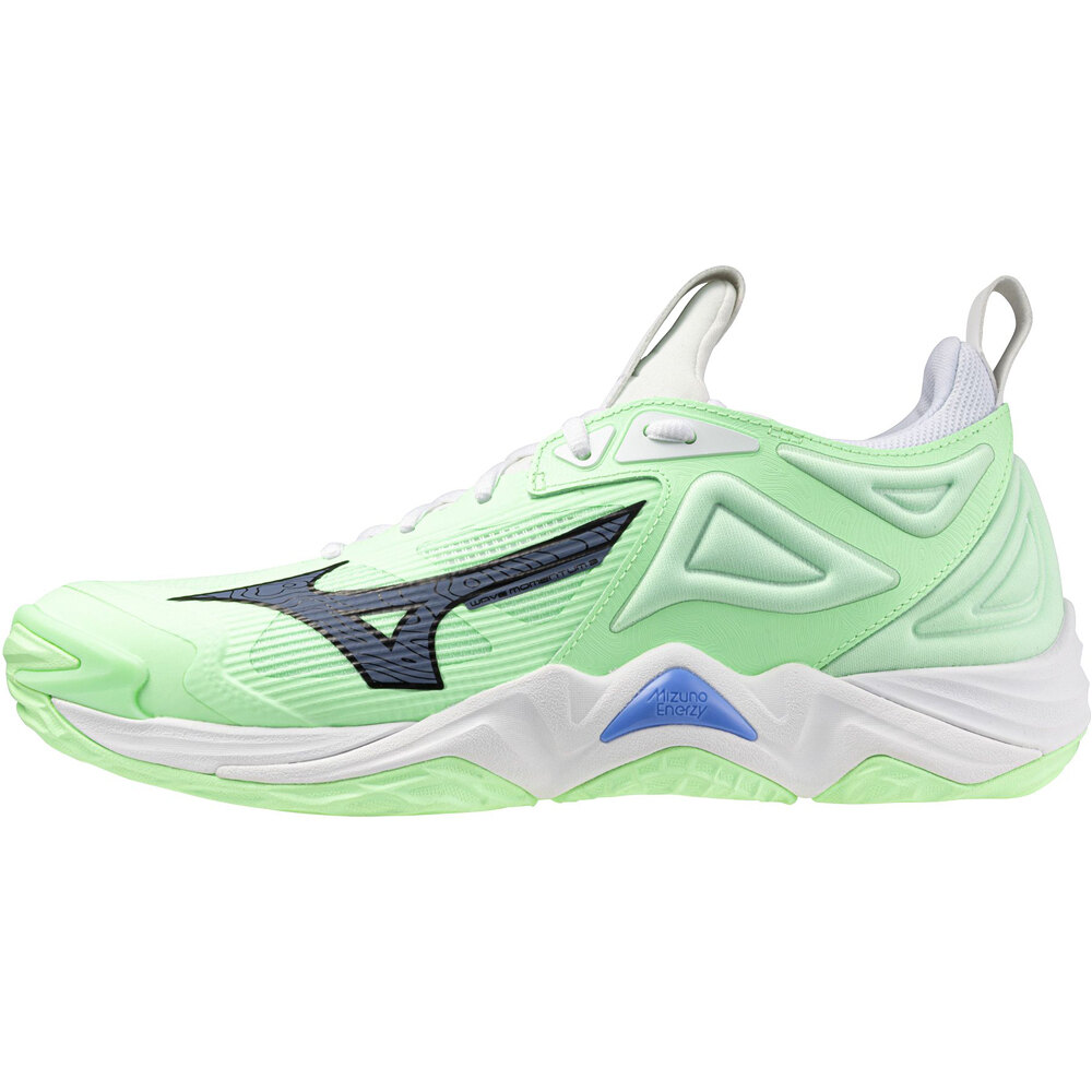 Mizuno zapatilla indoor hombre WAVE MOMENTUM 3 lateral exterior
