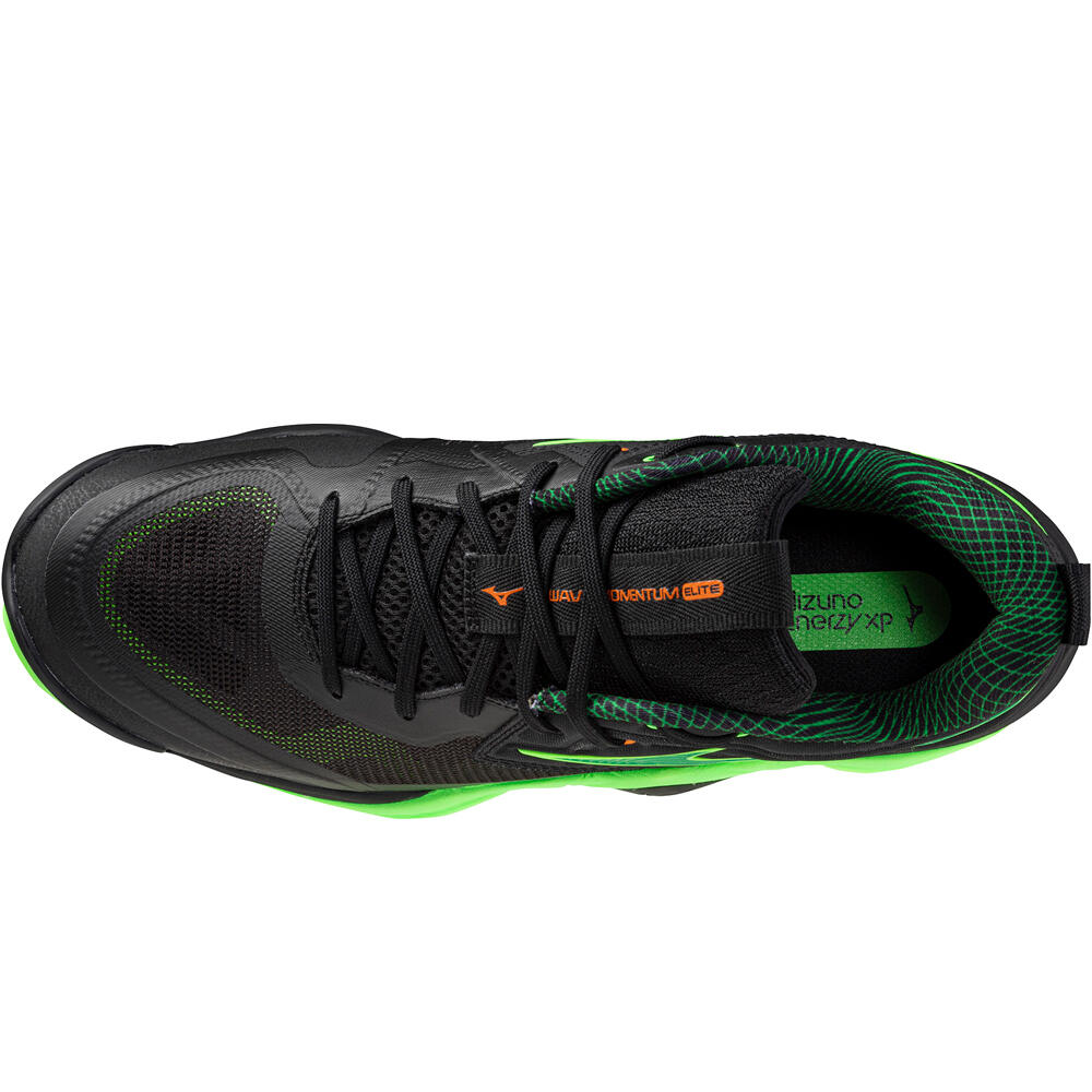 Mizuno zapatilla indoor hombre WAVE MOMENTUM ELITE vista superior
