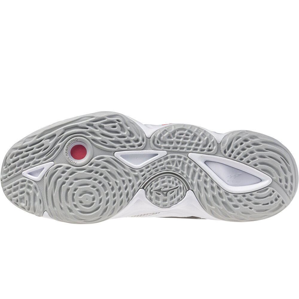 Mizuno zapatilla indoor hombre WAVE MOMENTUM ELITE vista trasera