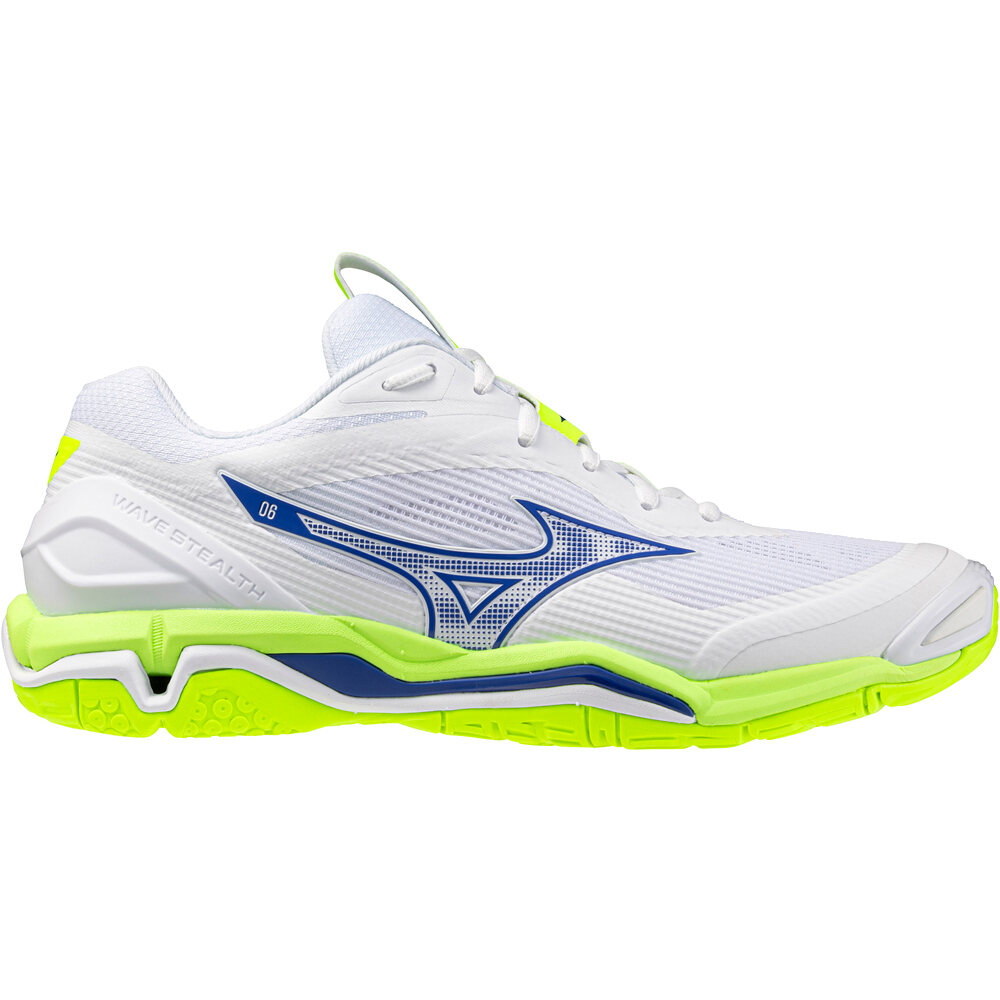 Mizuno zapatilla indoor hombre WAVE STEALTH 6 lateral exterior