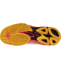 Mizuno zapatilla indoor hombre WAVE VOLTAGE 2 MID vista trasera