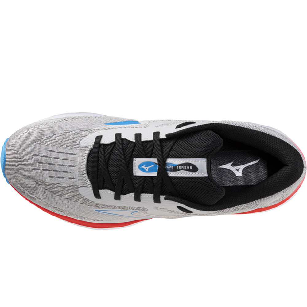Mizuno zapatilla running hombre WAVE SERENE vista superior