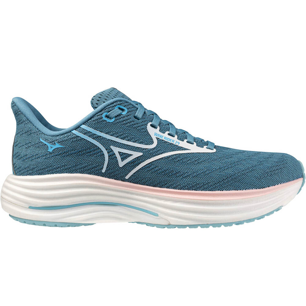 Mizuno zapatilla running mujer W WAVE RIDER 29 lateral exterior