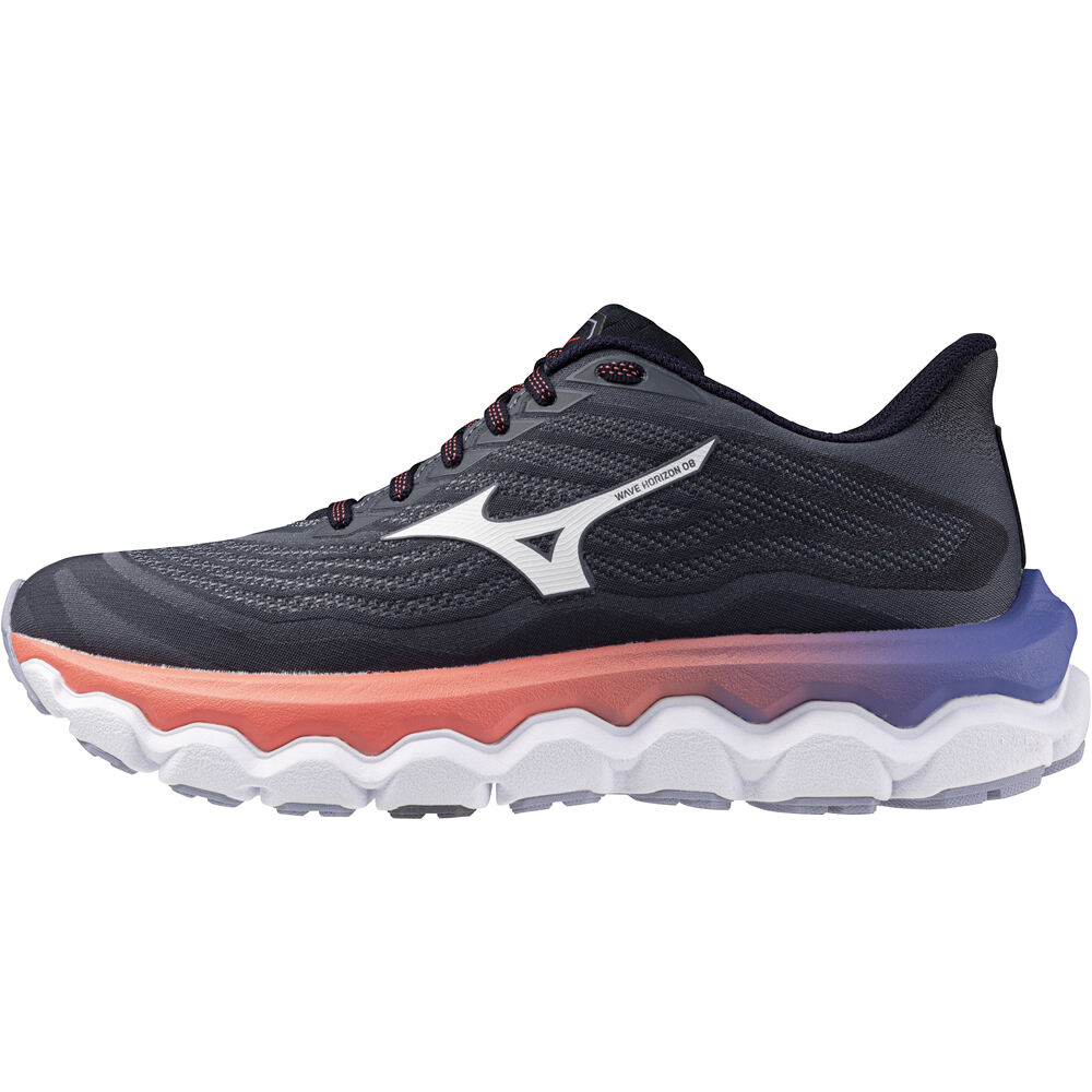 Mizuno zapatilla running mujer WAVE HORIZON 8 lateral exterior