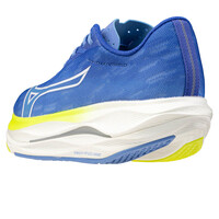 Mizuno zapatilla running mujer WAVE REBELLION FLASH 3 vista trasera