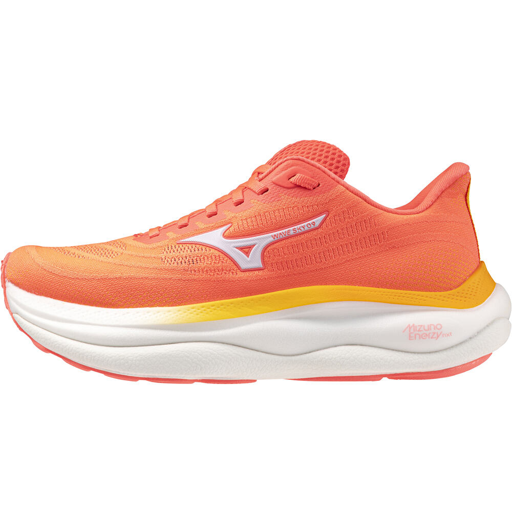 Mizuno zapatilla running mujer WAVE SKY 9 lateral exterior