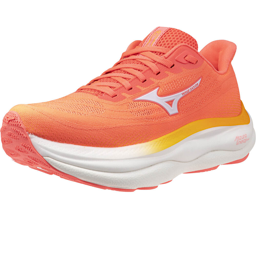 Mizuno zapatilla running mujer WAVE SKY 9 lateral interior