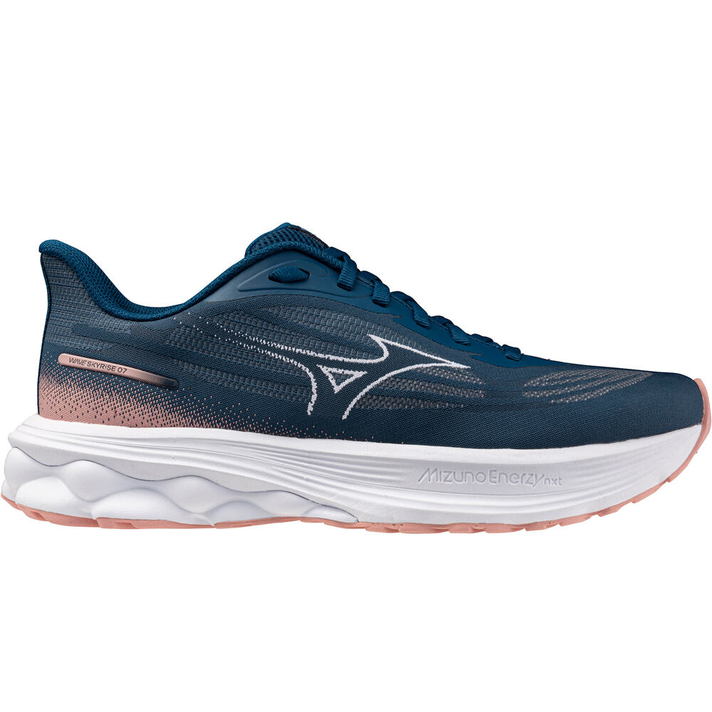 Mizuno zapatilla running mujer WAVE SKYRISE 7 lateral exterior