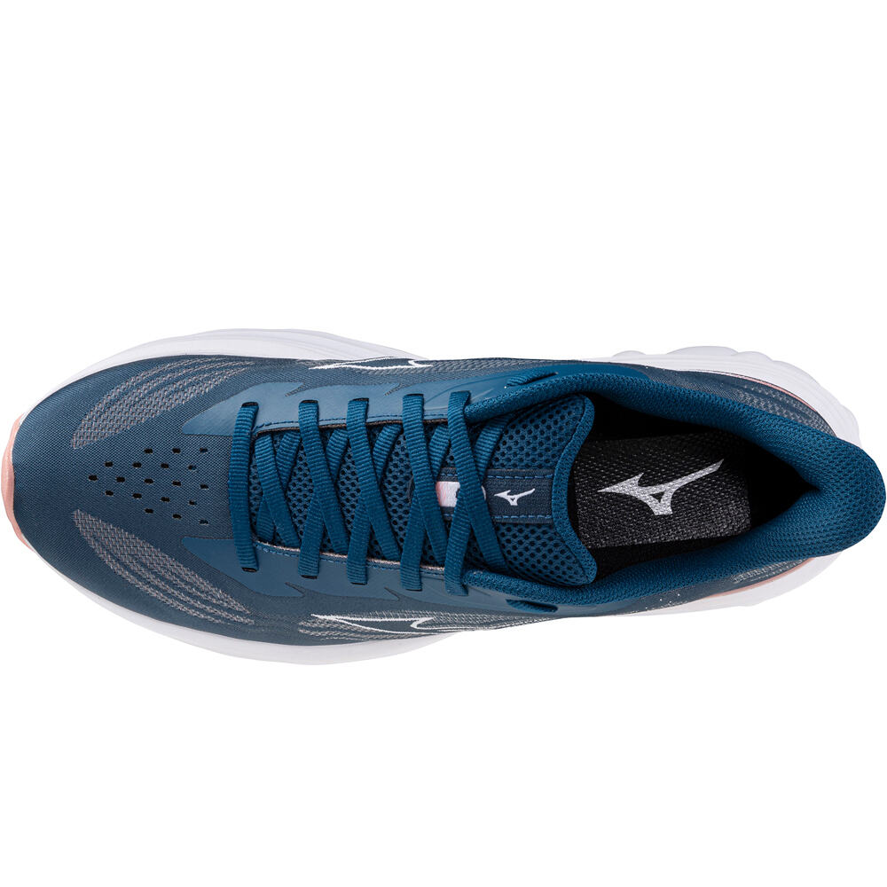 Mizuno zapatilla running mujer WAVE SKYRISE 7 vista superior