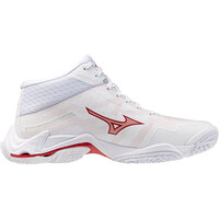 Mizuno zapatillas indoor mujer WAVE LIGHTNING ELITE MID lateral interior
