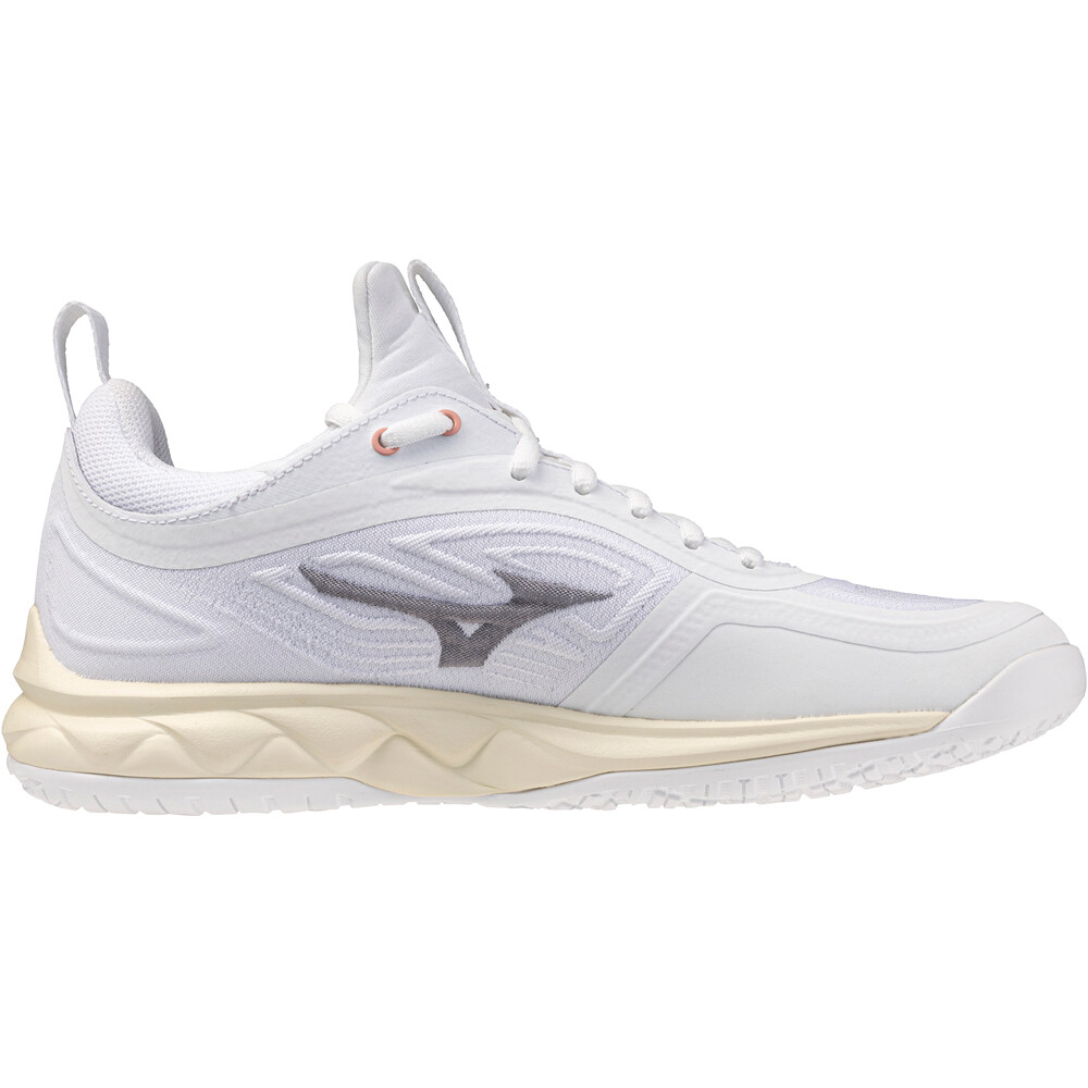 Mizuno zapatillas indoor mujer WAVE LUMINOUS 3 lateral interior