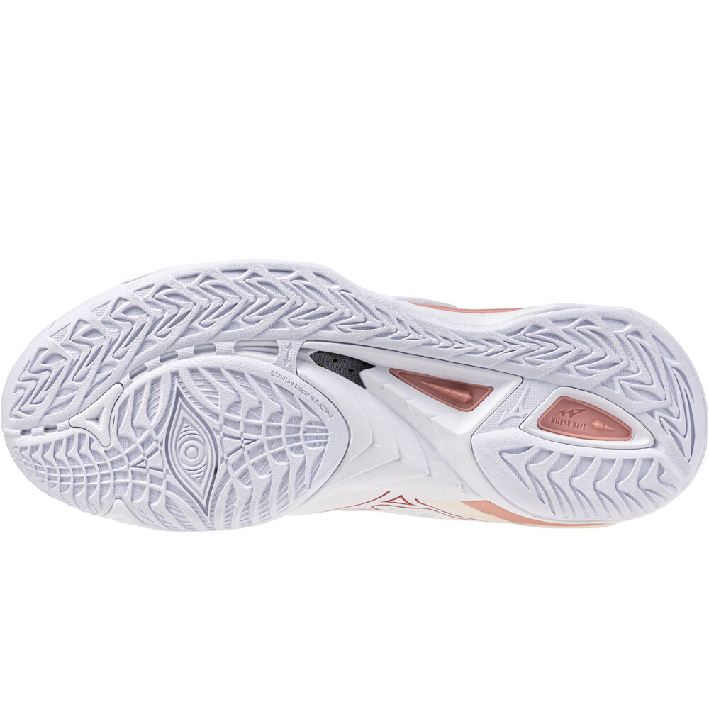 Mizuno zapatillas indoor mujer WAVE MIRAGE 5 vista trasera