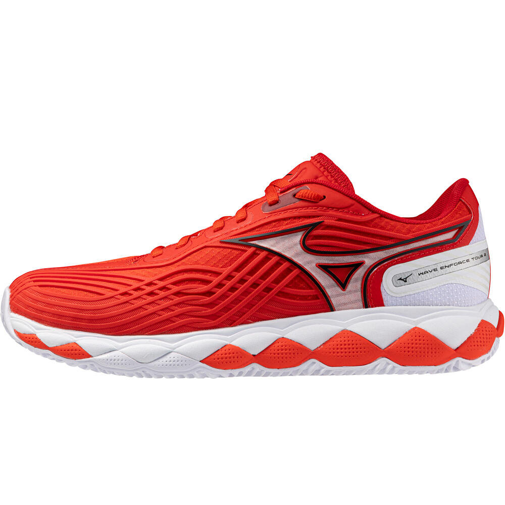 Mizuno Zapatillas Padel Hombre WAVE ENFORCE TOUR 2 CC lateral exterior