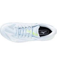 Mizuno Zapatillas Padel Mujer WAVE EXCEED COURT CC vista superior