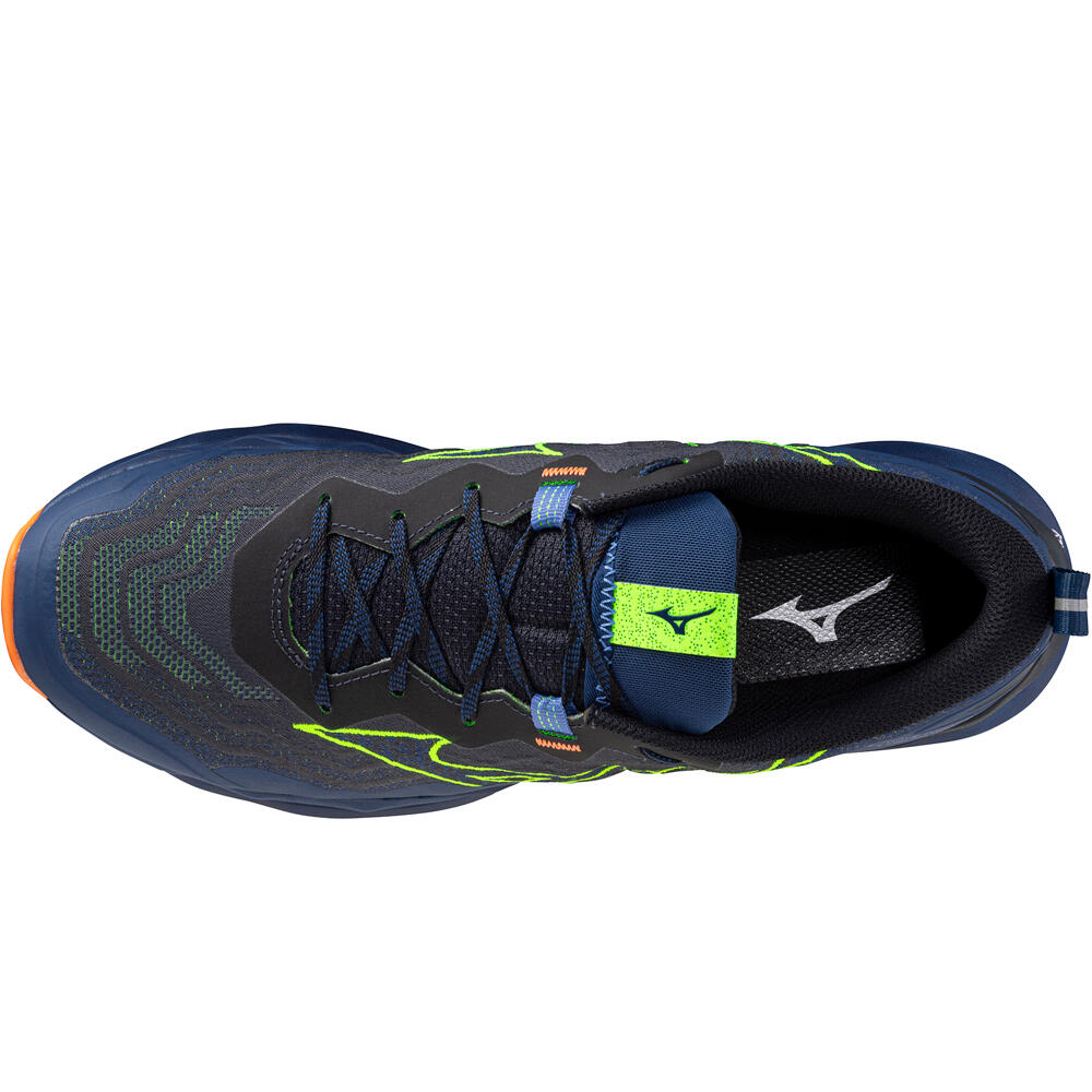 Mizuno zapatillas trail hombre WAVE DAICHI 9 vista superior