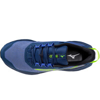 Mizuno zapatillas trail hombre WAVE MUJIN 11 vista superior