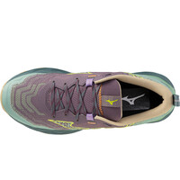 Mizuno zapatillas trail mujer WAVE DAICHI 9 vista superior