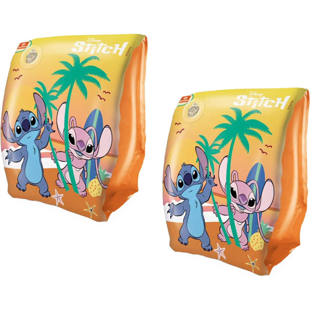 Mondo manguitos niño STITCH- BRAZALETES vista frontal