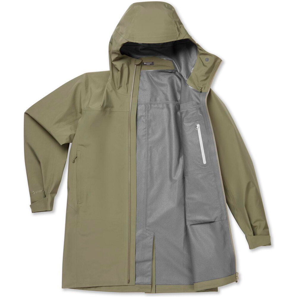 Montane chaqueta impermeable hombre SPIRIT LONG JKT 06