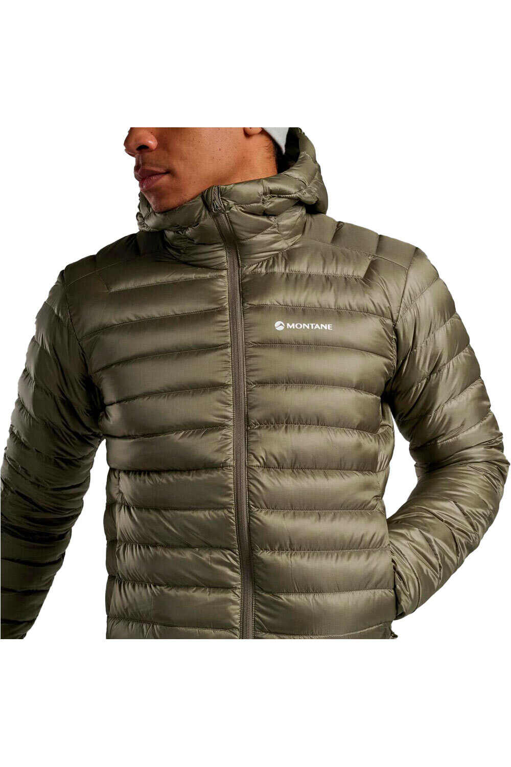 Montane chaqueta outdoor hombre ANTI FREEZE HOODIE vista detalle