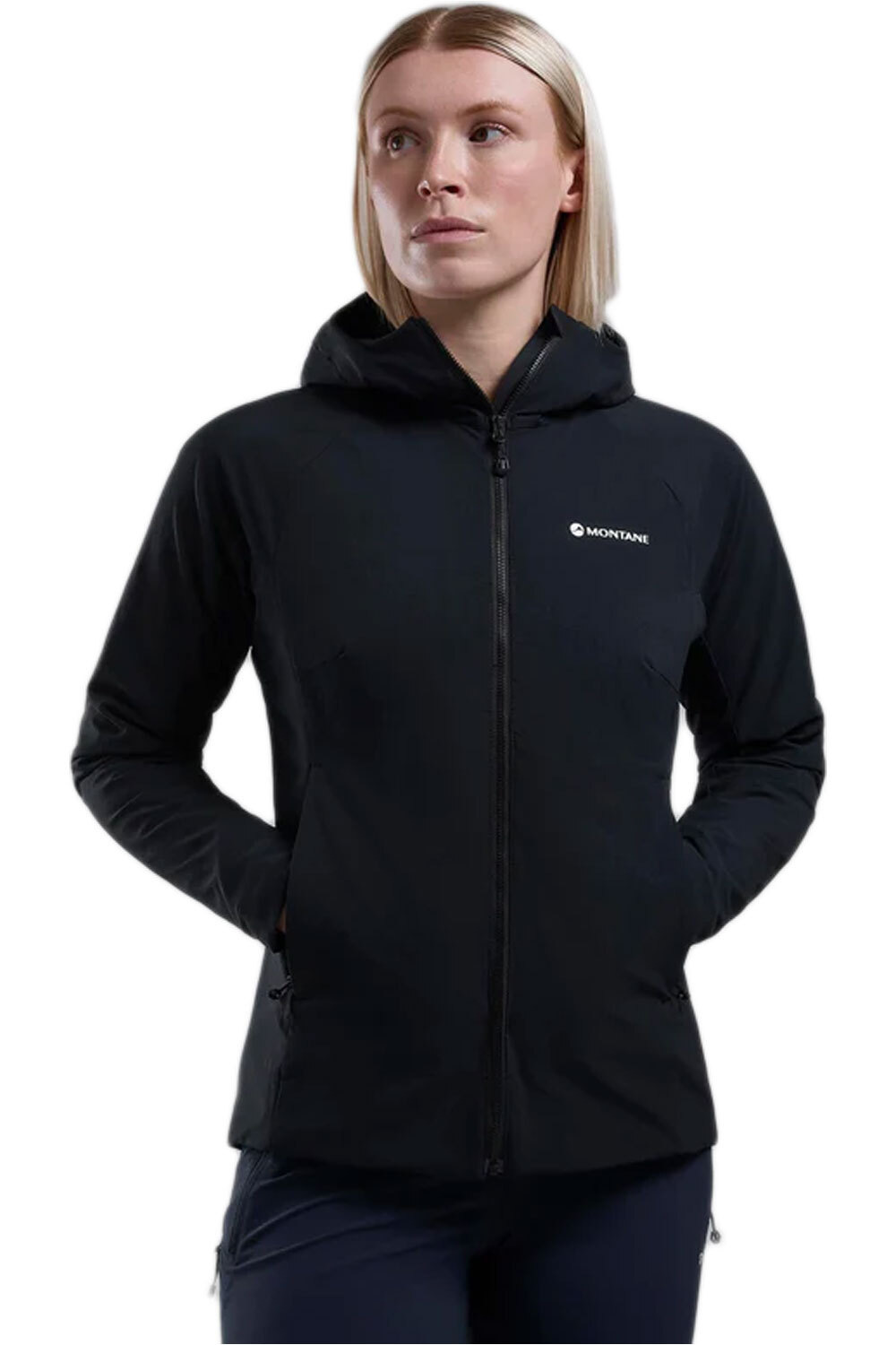 Montane chaqueta outdoor mujer F KHAMSIN HOODIE vista frontal