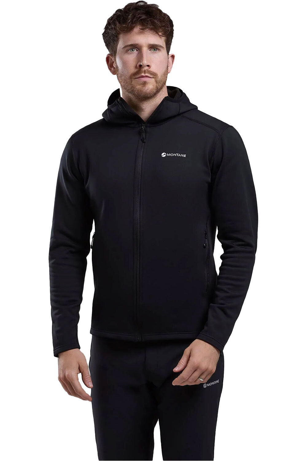 Montane forro polar hombre FURY LITE HOODIE vista frontal