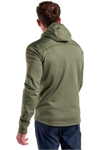 Montane forro polar hombre FURY LITE HOODIE vista trasera