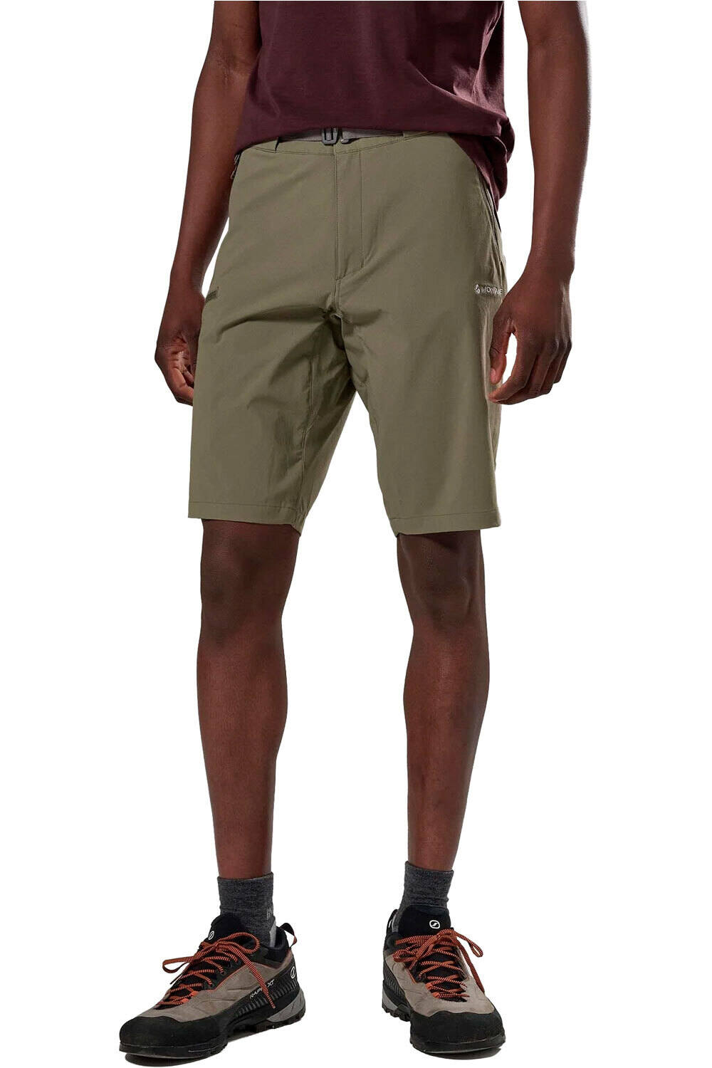 Montane pantalón corto montaña hombre TENACITY SHORTS vista frontal