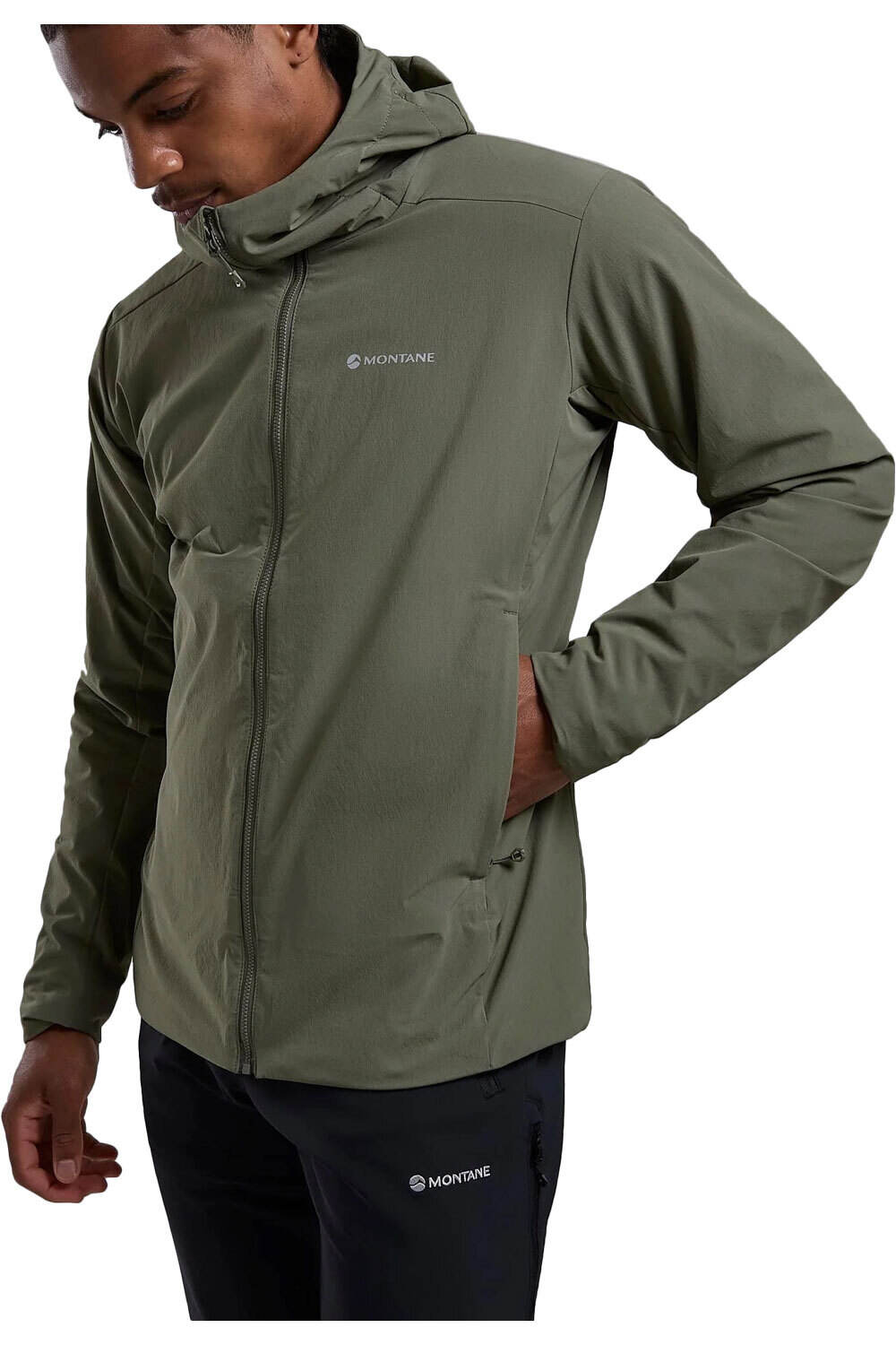 Montane Sudaderas Montaña Hombre KHAMSIN HOODIE vista detalle