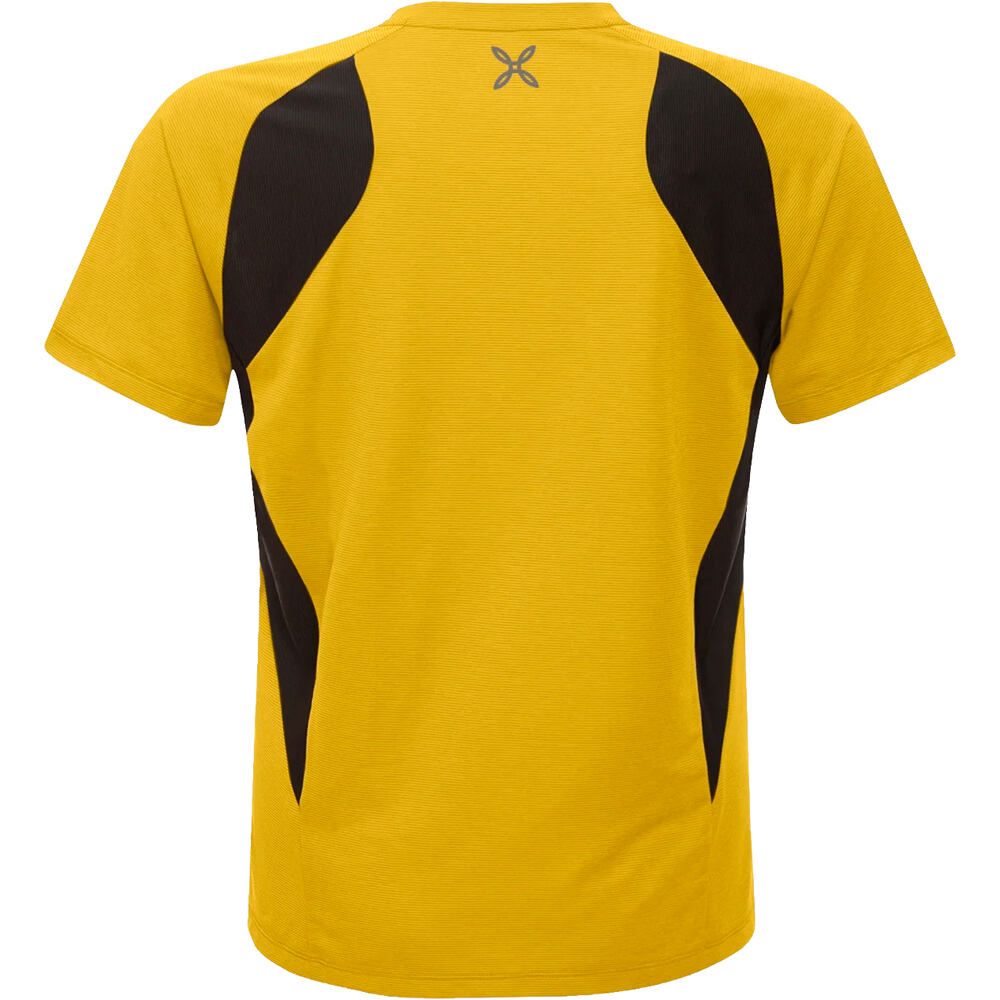 Montura camiseta montaña manga corta hombre RISE T-SHIRT vista trasera