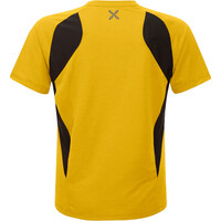 Montura camiseta montaña manga corta hombre RISE T-SHIRT vista trasera