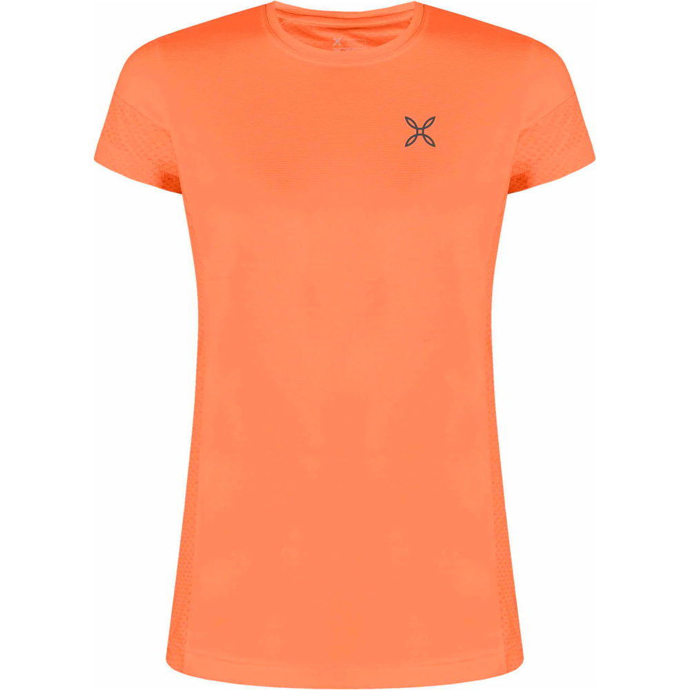 Montura camiseta montaña manga corta mujer DELTA MIX T-SHIRT WOMAN vista frontal