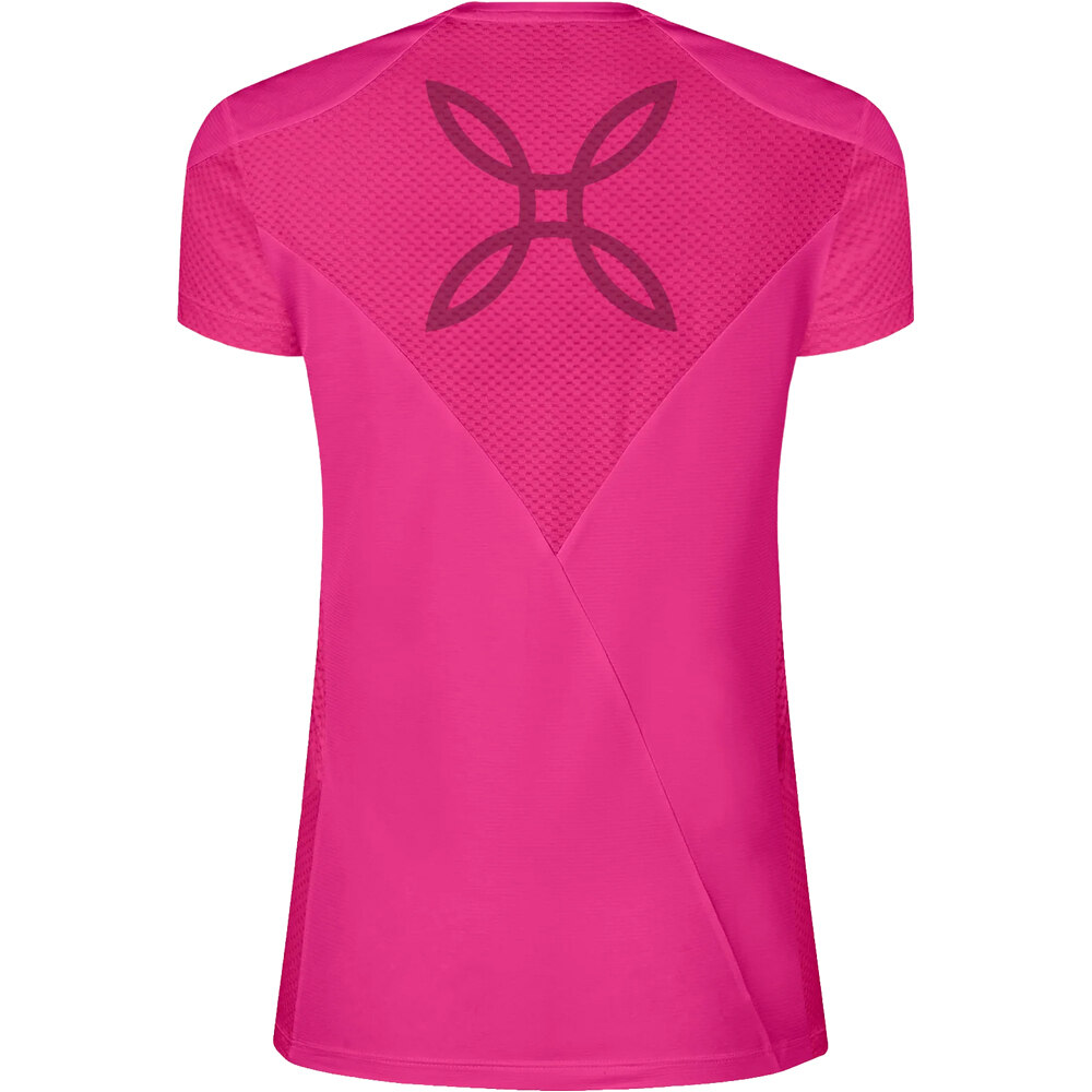 Montura camiseta montaña manga corta mujer DELTA MIX T-SHIRT WOMAN vista trasera