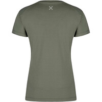 Montura camiseta montaña manga corta mujer FRESH LIGHT T-SHIRT WOMAN vista trasera