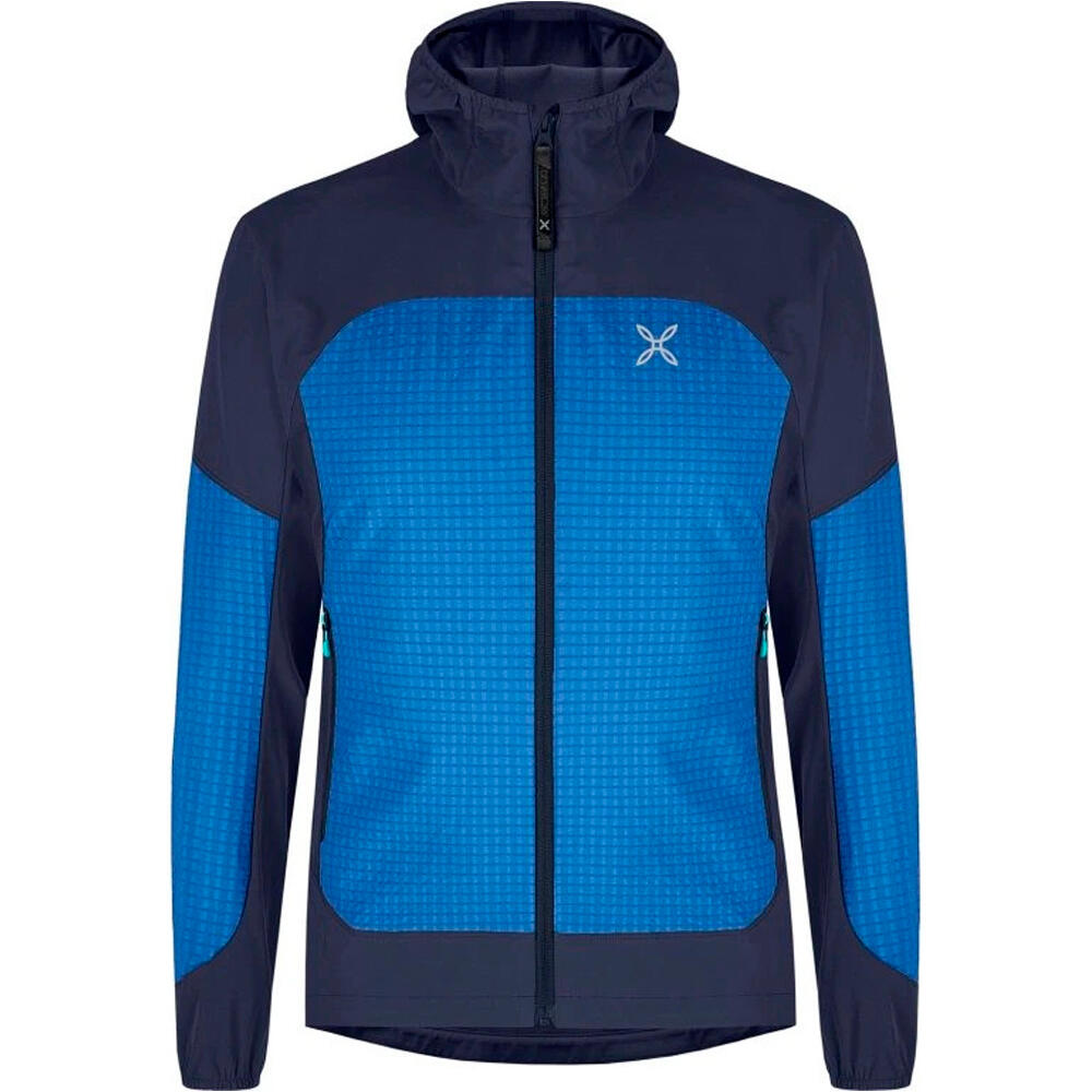 Montura chaqueta impermeable hombre SEED HOODED JACKET vista frontal