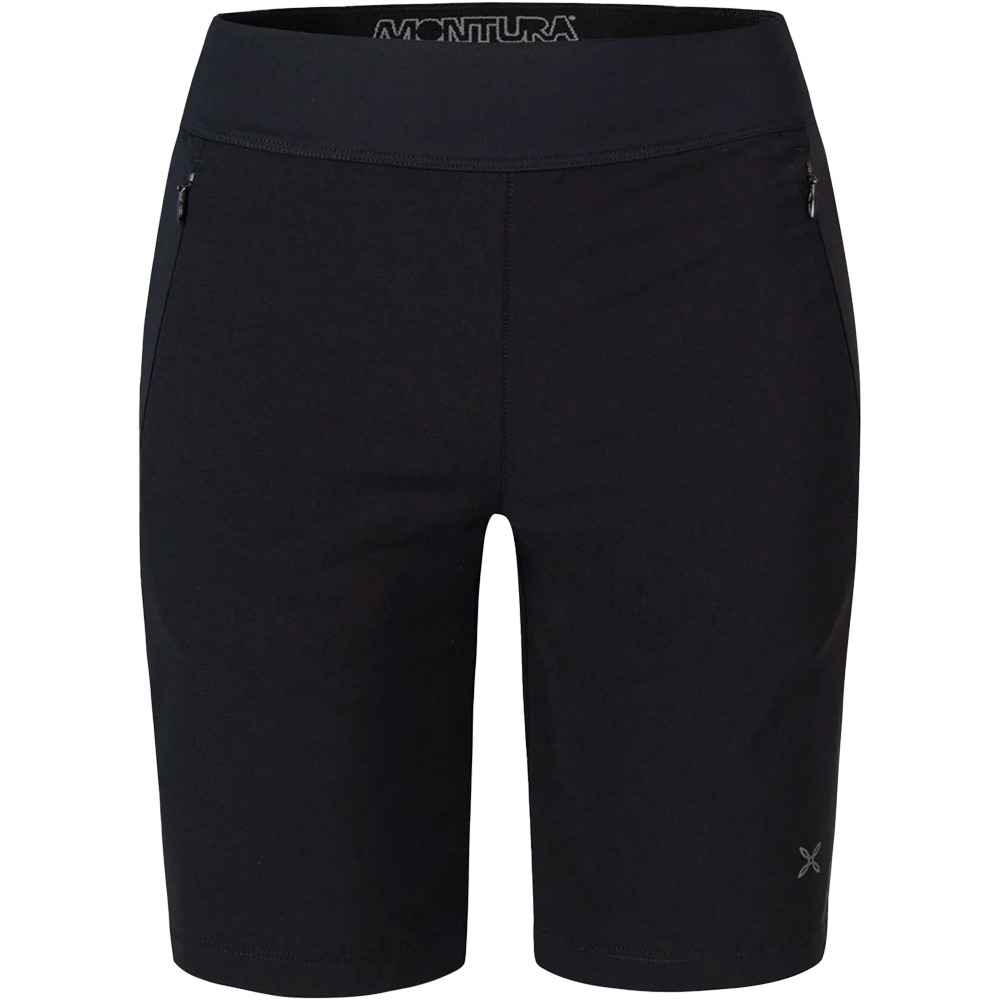 Montura pantalón corto montaña mujer STRETCH SHAPE BERMUDA WOMAN vista frontal