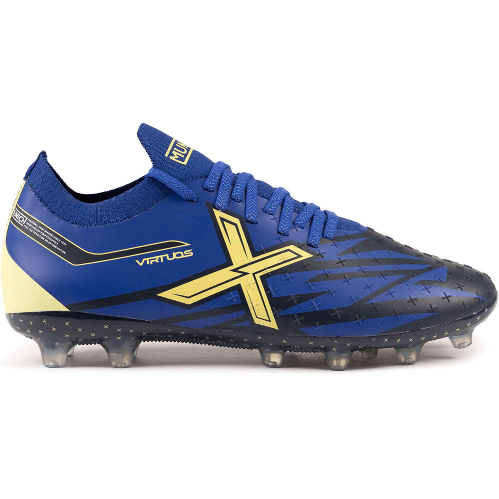 Munich botas de futbol cesped artificial VIRTUOS AG lateral exterior