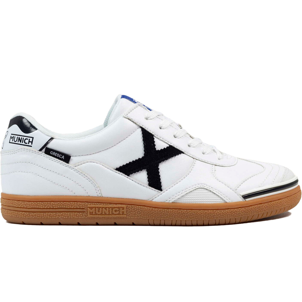 Munich botas fútbol sala GRESA BL lateral exterior