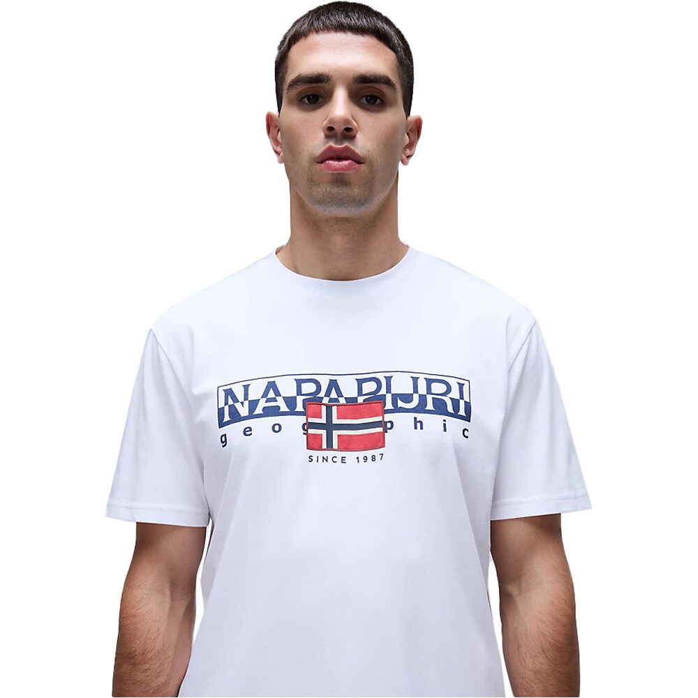 Napapijri camiseta manga corta hombre S-AYLMER vista detalle