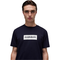 Napapijri camiseta manga corta hombre S-BOX LOGO vista detalle