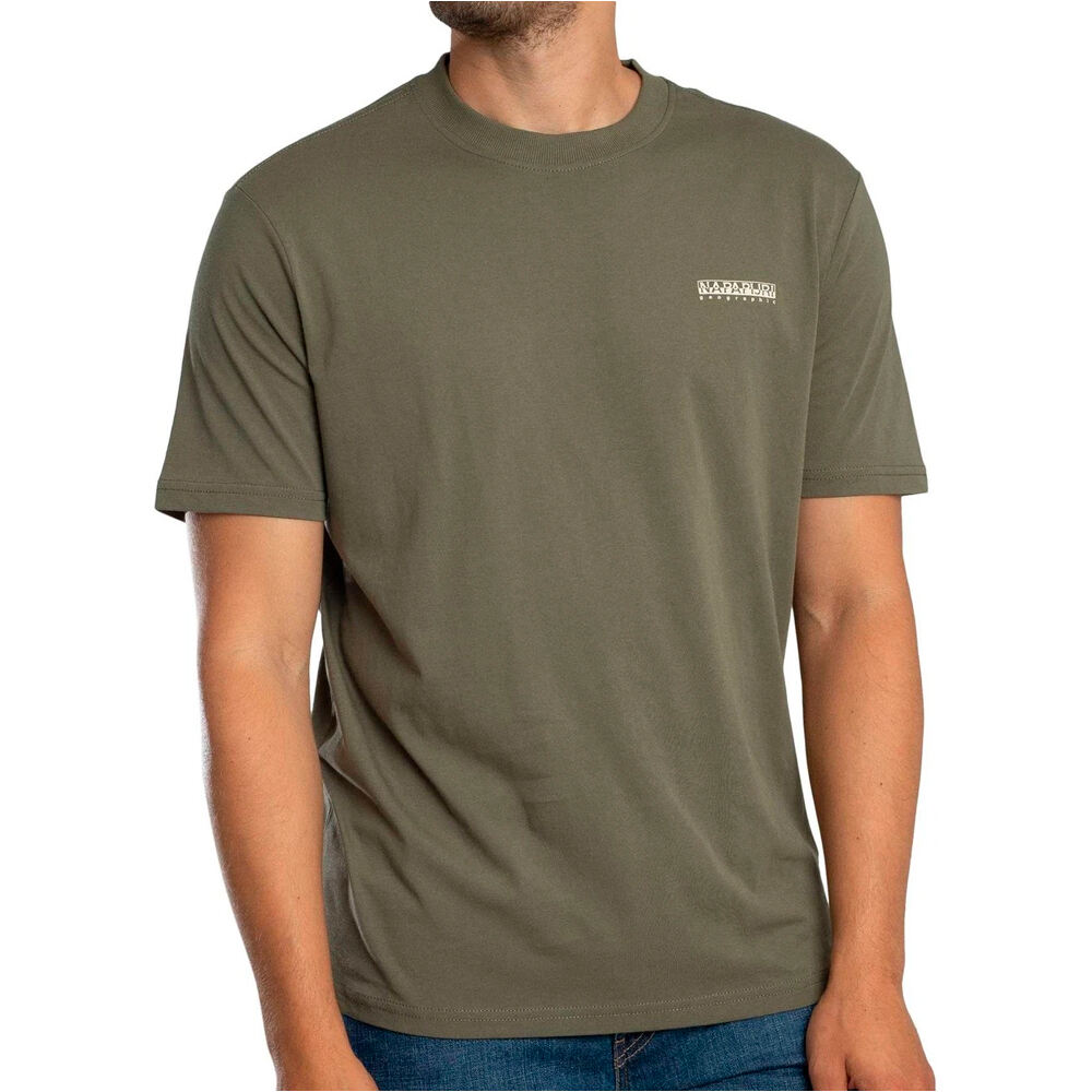 Napapijri camiseta manga corta hombre S-SMALL BOX SS vista frontal