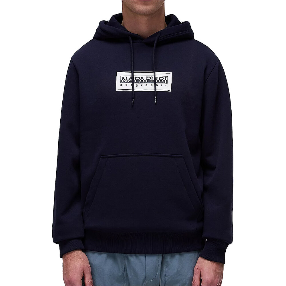 Napapijri sudadera hombre B-BOX LOGO vista frontal