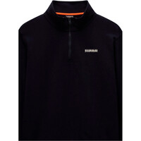 Napapijri sudadera hombre B-SMALL BOX HZ vista detalle