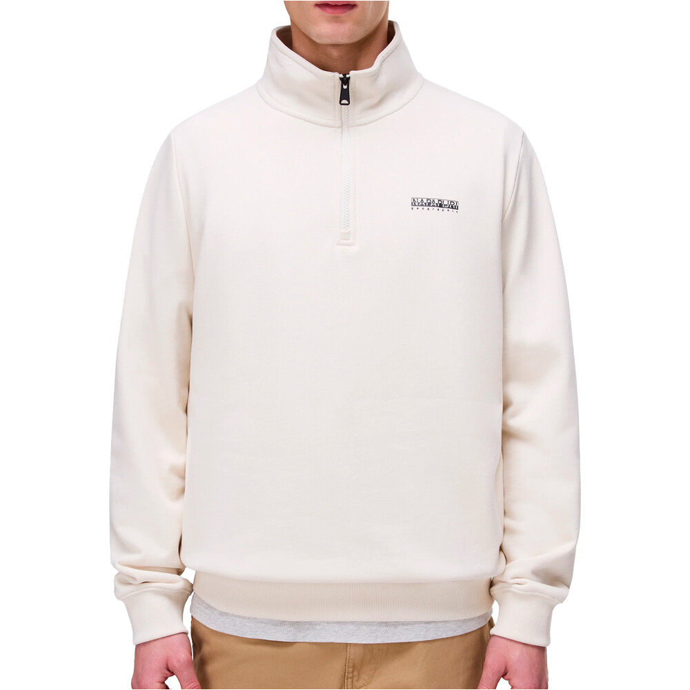 Napapijri sudadera hombre B-SMALL BOX HZ vista frontal