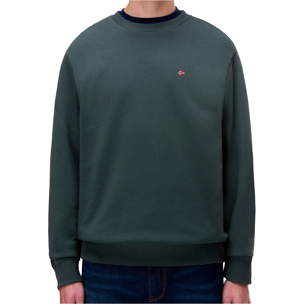 Napapijri sudadera hombre BALIS CREW SUM vista frontal