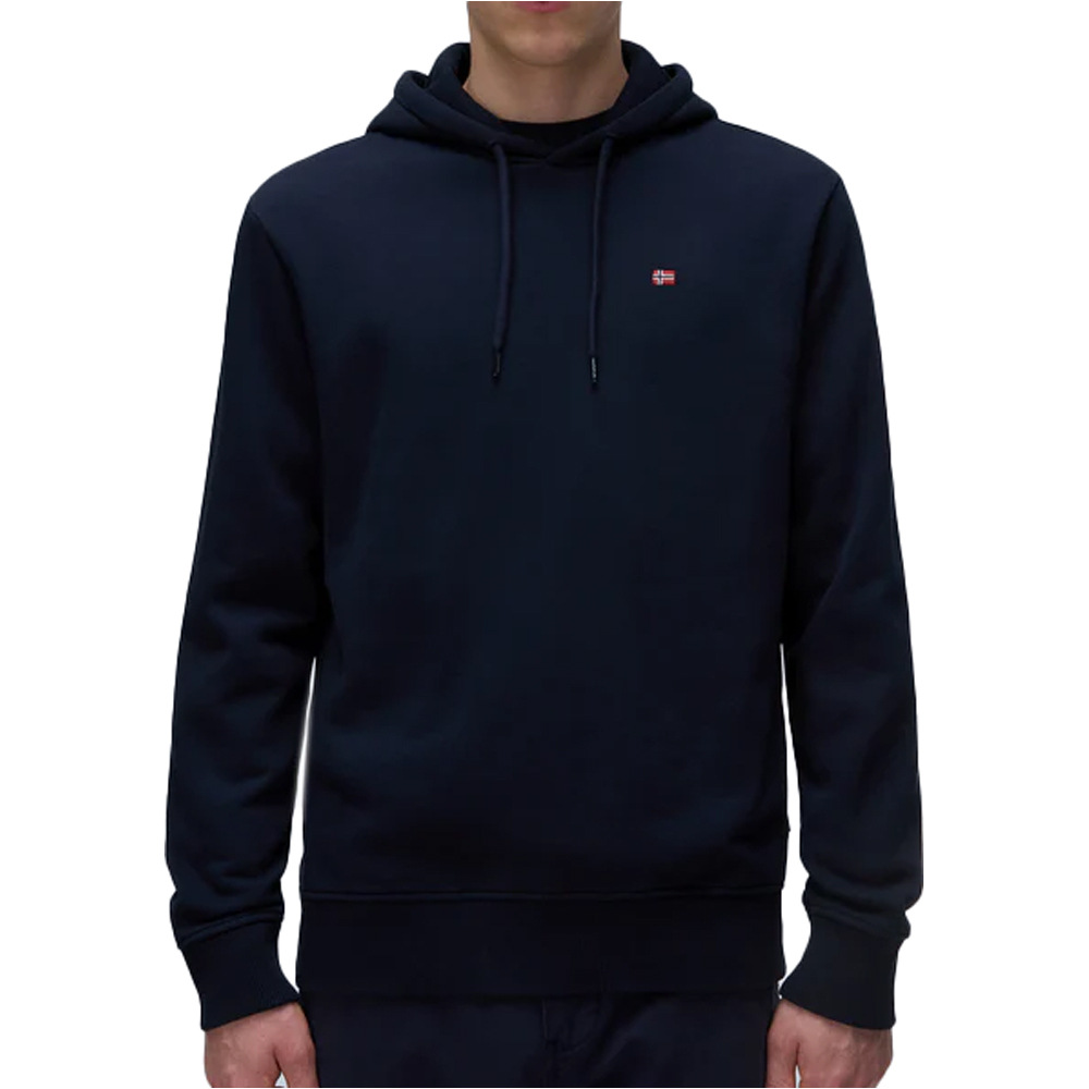 Napapijri sudadera hombre BALIS HOOD vista frontal