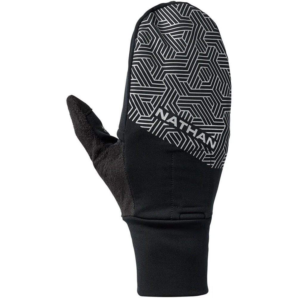Nathan guantes running HyperNight Convertible Mitt 2 vista frontal