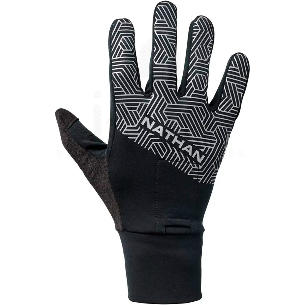 Nathan guantes running HyperNight Glove 2 vista frontal