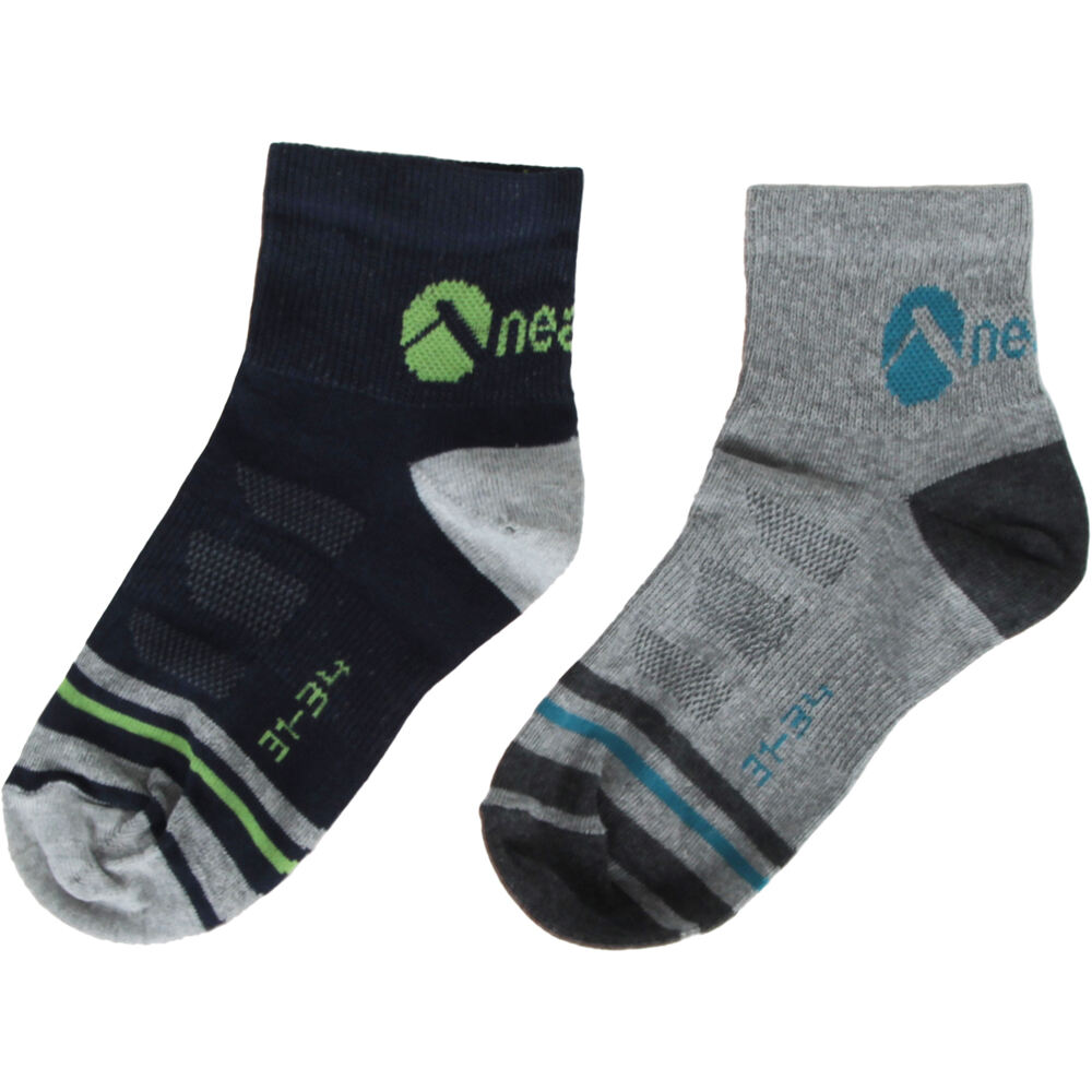 Neak Peak calcetines montaña PACK 2 TREKKING MEDIO INFANTIL vista frontal